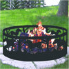 CobraCo Steel Wood Burning Fire ring & Reviews | Wayfair